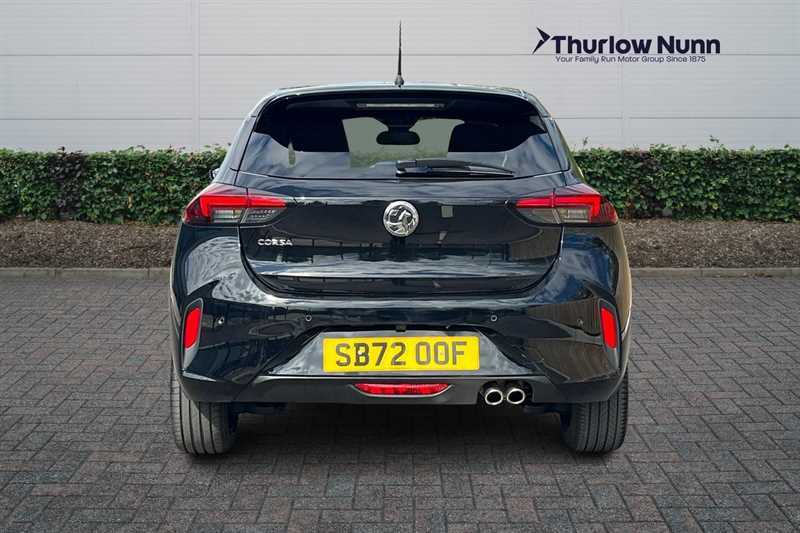 Vauxhall Corsa 1.2 Turbo Ultimate Hatchback Euro SB72OOF Black #4