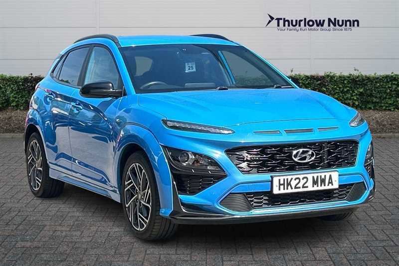 Hyundai Kona 1.0 T-gdi Mhev N Line Suv Hybrid Blue