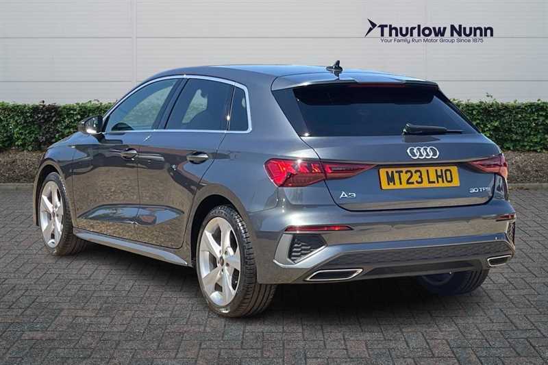 Audi A3 1.0 Tfsi 30 S Line Sportback Eur MT23LHO Grey #5