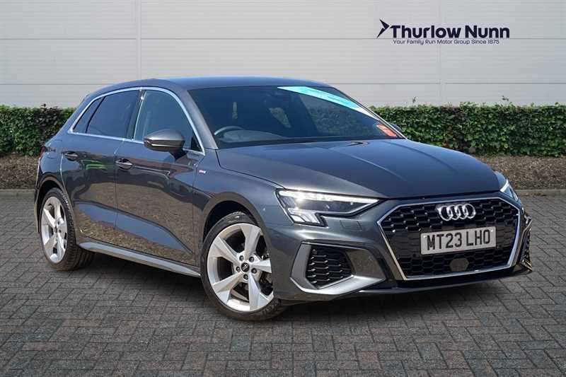 Audi A3 1.0 Tfsi 30 S Line Sportback Eur Grey