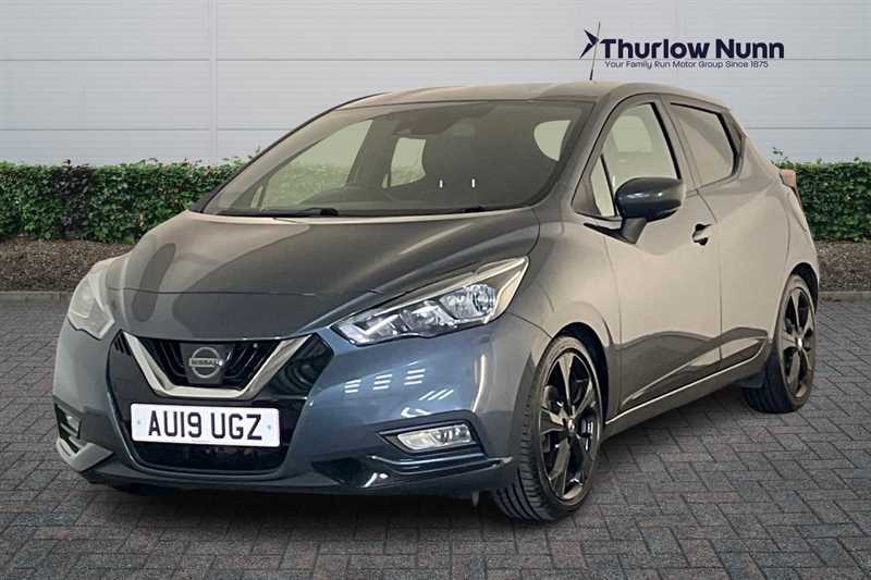 Nissan Micra 1.0 Dig-t N-sport Hatchback Euro AU19UGZ Grey #4