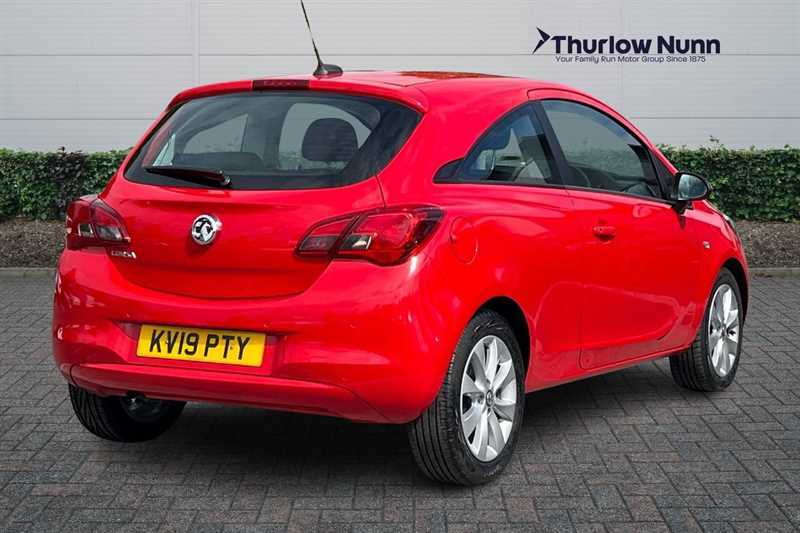 Vauxhall Corsa 1.4I Energy Hatchback Euro 6 90 P KV19PTY Red #3