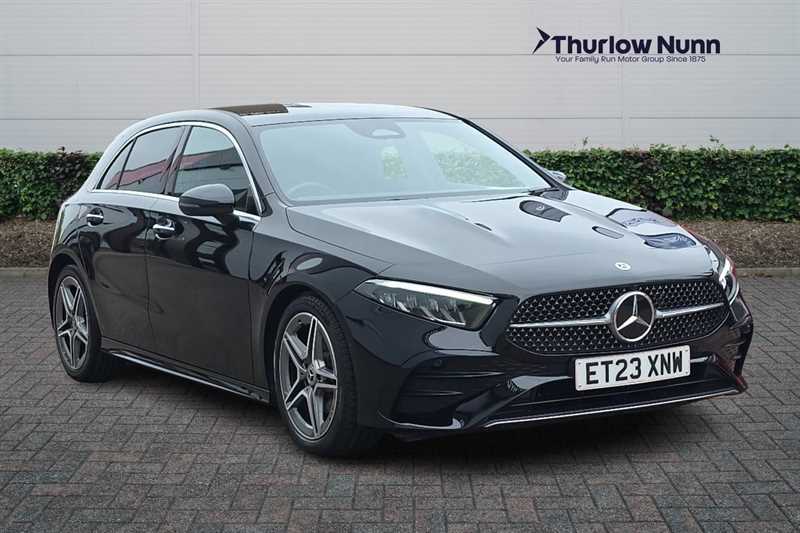 Mercedes-Benz A Class 1.3 A200h Mhev Amg Line Executive Hatchback Black