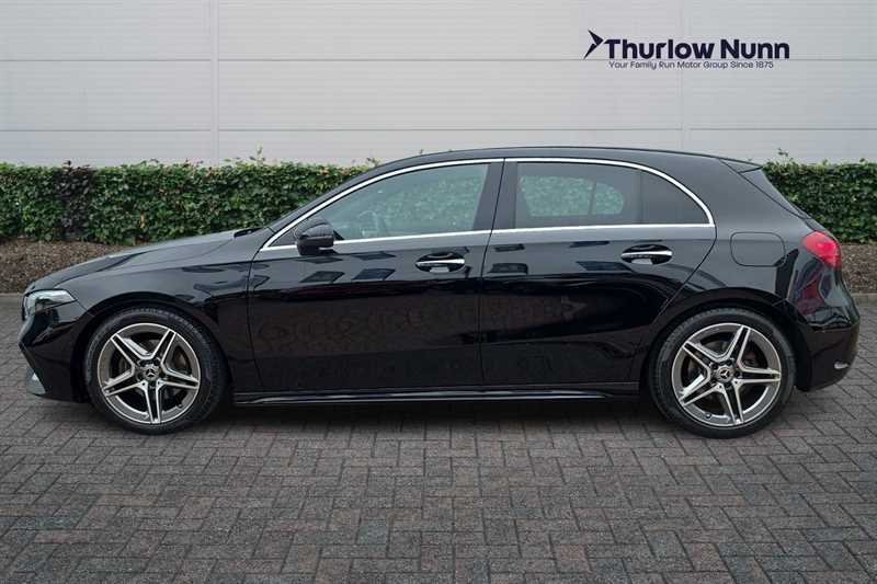 Mercedes-Benz A Class 1.3 A200h Mhev Amg Line Executive Hatchback ET23XNW Black #6