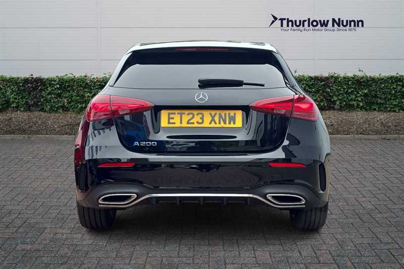 Mercedes-Benz A Class 1.3 A200h Mhev Amg Line Executive Hatchback ET23XNW Black #4