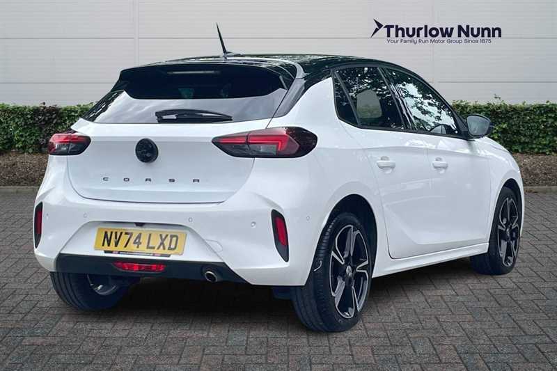 Vauxhall Corsa 1.2 Turbo Gs Hatchback Euro 6 S NV74LXD White #3