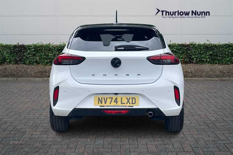 Vauxhall Corsa 1.2 Turbo Gs Hatchback Euro 6 S NV74LXD White #4
