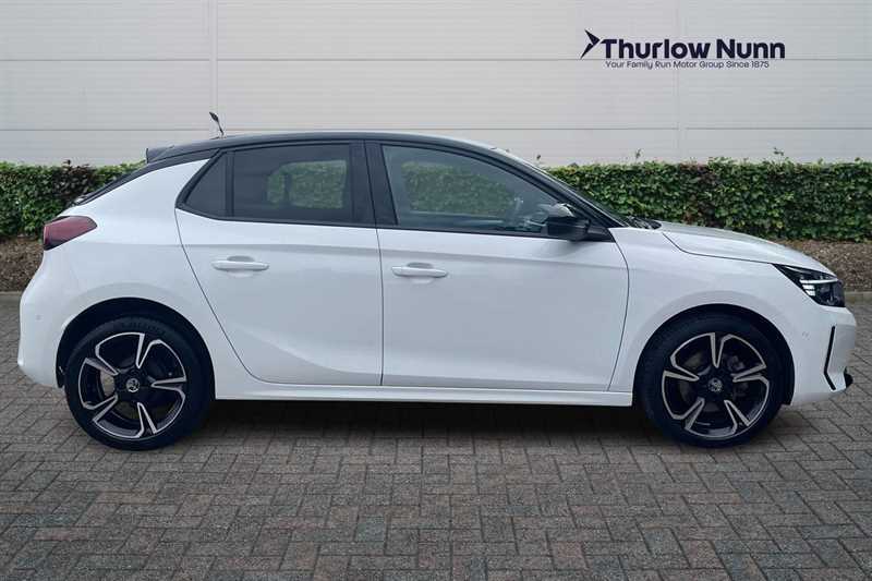 Vauxhall Corsa 1.2 Turbo Gs Hatchback Euro 6 S NV74LXD White #2