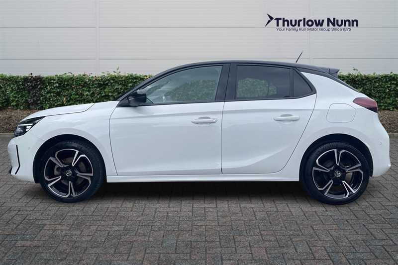 Vauxhall Corsa 1.2 Turbo Gs Hatchback Euro 6 S NV74LXD White #6