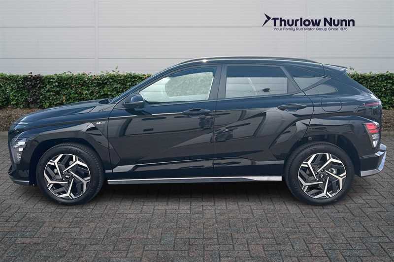 Hyundai Kona 1.6 T-gdi N Line S Suv Euro 6 S KT75FGV Black #6