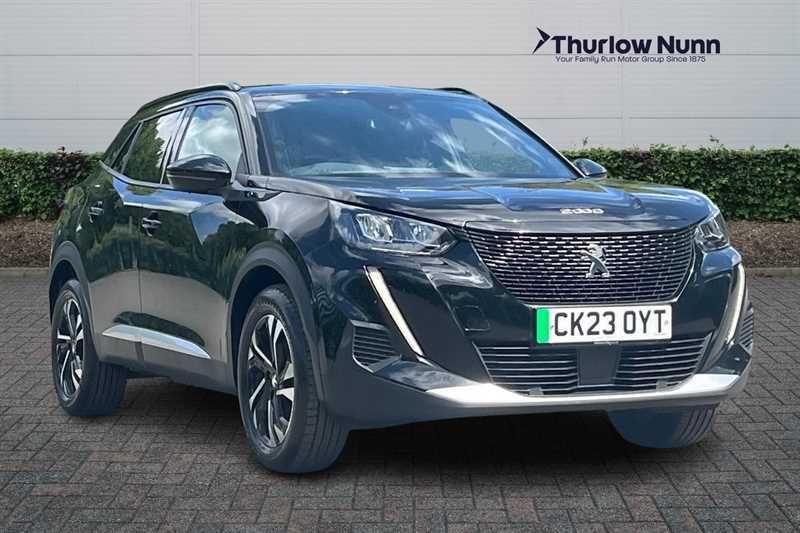 Peugeot e-2008 50Kwh Allure Premium Suv 7Kw Black