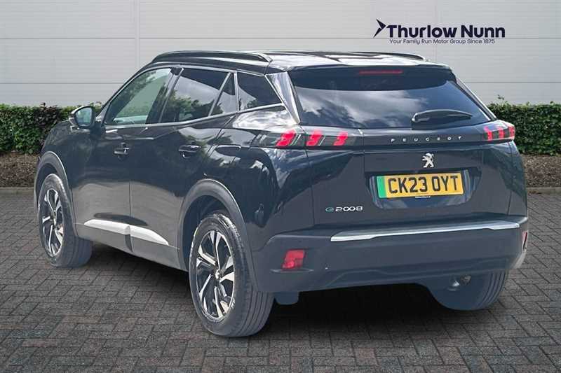 Peugeot e-2008 50Kwh Allure Premium Suv 7Kw CK23OYT Black #5
