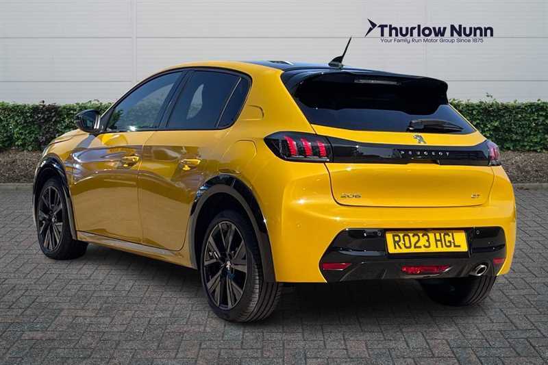 Peugeot 208 1.2 Puretech Gt Hatchback Eat Euro 6 S RO23HGL Yellow #5