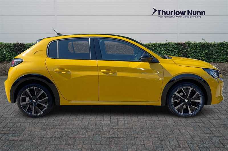 Peugeot 208 1.2 Puretech Gt Hatchback Eat Euro 6 S RO23HGL Yellow #2