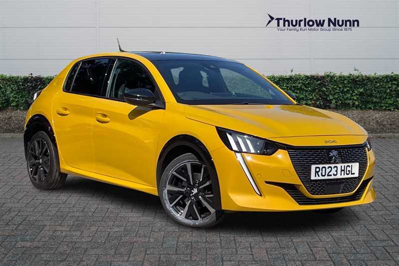 Peugeot 208 1.2 Puretech Gt Hatchback Eat Euro 6 S Yellow