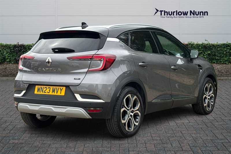 Renault Captur 1.6 E-tech Techno Suv Hybrid Euro WN23MVY Black #3