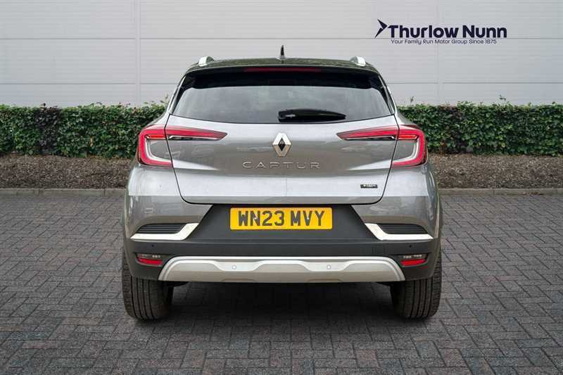 Renault Captur 1.6 E-tech Techno Suv Hybrid Euro WN23MVY Black #4