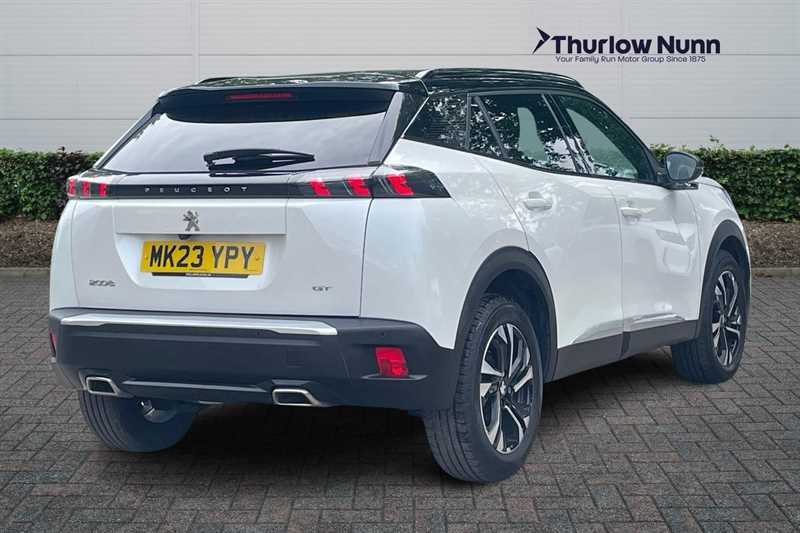 Peugeot 2008 1.2 Puretech Gt Suv Eat Euro 6 Ss 1 MK23YPY White #3