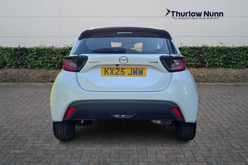 Mazda 2 1.5H Exclusive-line Hatchback Hybrid Cv KX25JWW White #4