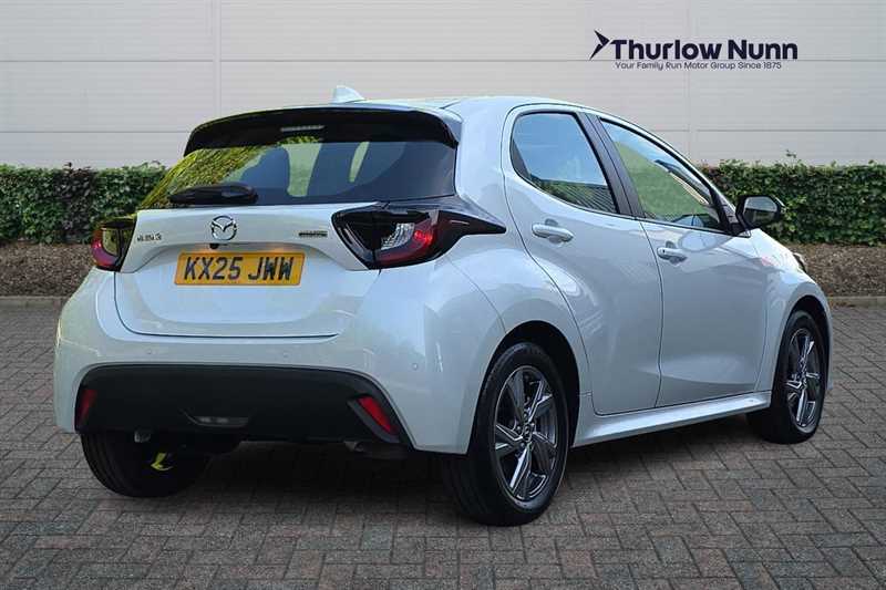 Mazda 2 1.5H Exclusive-line Hatchback Hybrid Cv KX25JWW White #3
