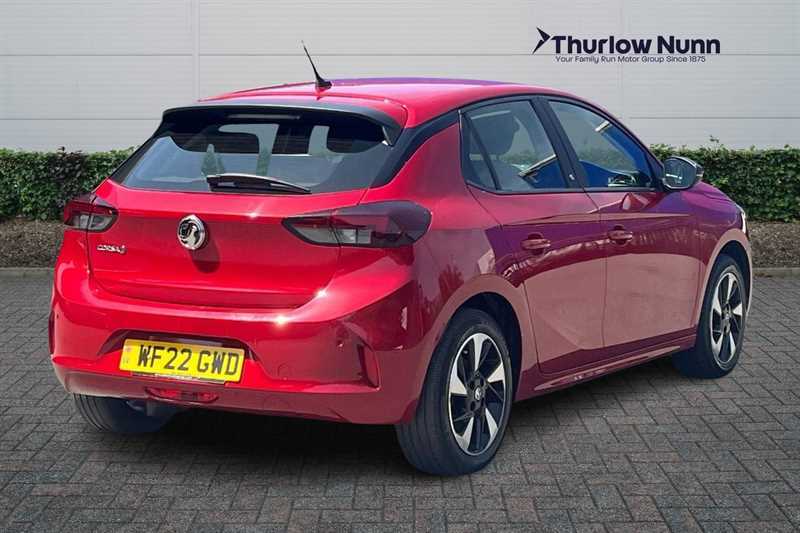 Vauxhall Corsa-e 50 Kwh 136 Ps Se Premium Hatchba WF22GWD Red #3