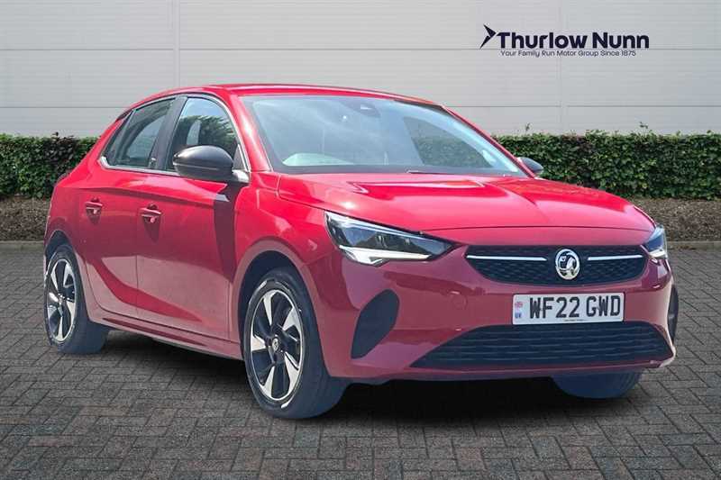 Vauxhall Corsa-e 50 Kwh 136 Ps Se Premium Hatchba Red