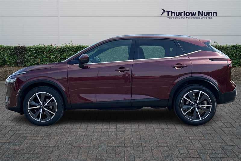 Nissan Qashqai 1.3 Dig-t Mhev Tekna Suv Hybrid DV73AYO Red #6