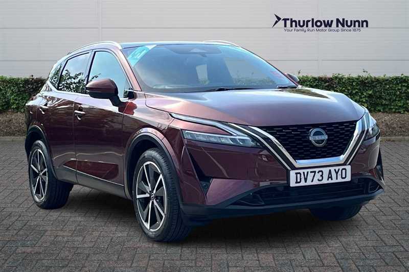Nissan Qashqai 1.3 Dig-t Mhev Tekna Suv Hybrid Red