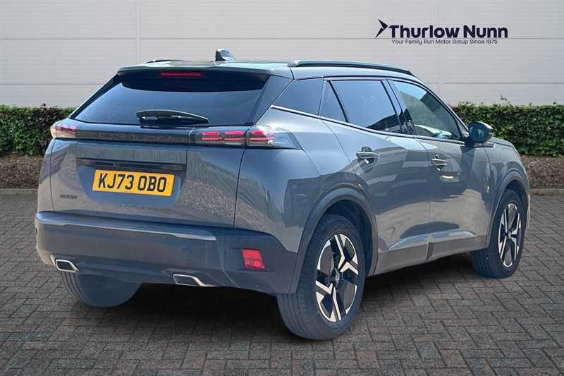 Peugeot 2008 1.2 Puretech Allure Suv Eat Euro 6 Ss KJ73OBO Grey #3