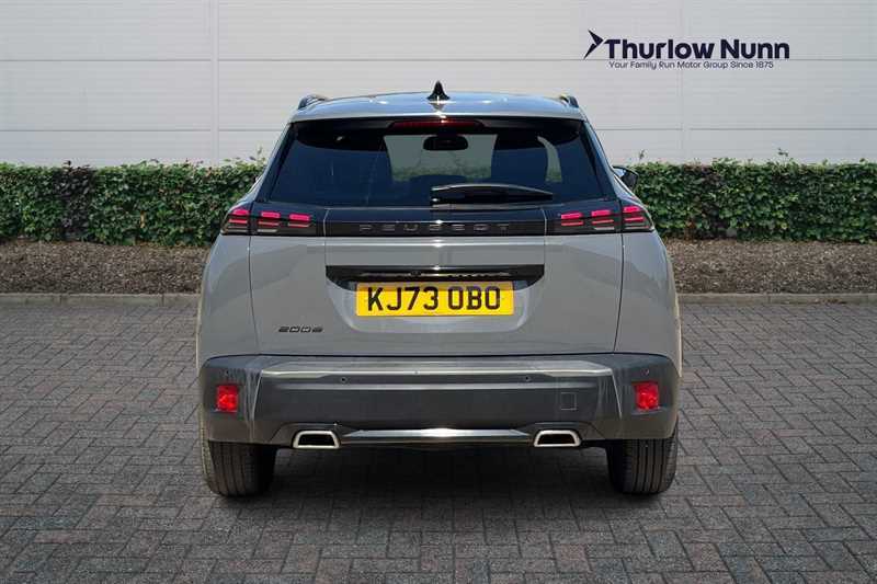 Peugeot 2008 1.2 Puretech Allure Suv Eat Euro 6 Ss KJ73OBO Grey #4
