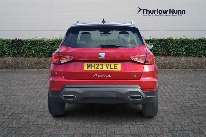 Seat Arona 1.5 Tsi Fr Sport Suv Dsg Euro 6 Ss MH23VLE Red #4
