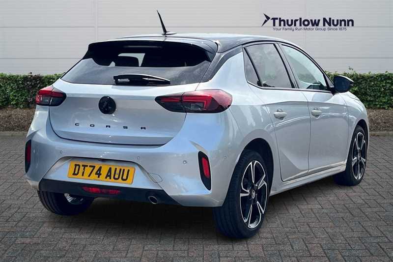 Vauxhall Corsa 1.2 Turbo Gs Hatchback Euro 6 S DT74AUU Grey #3