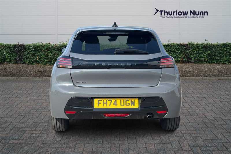 Peugeot 208 1.2 Puretech Allure Hatchback Eu FH74UGW Grey #4