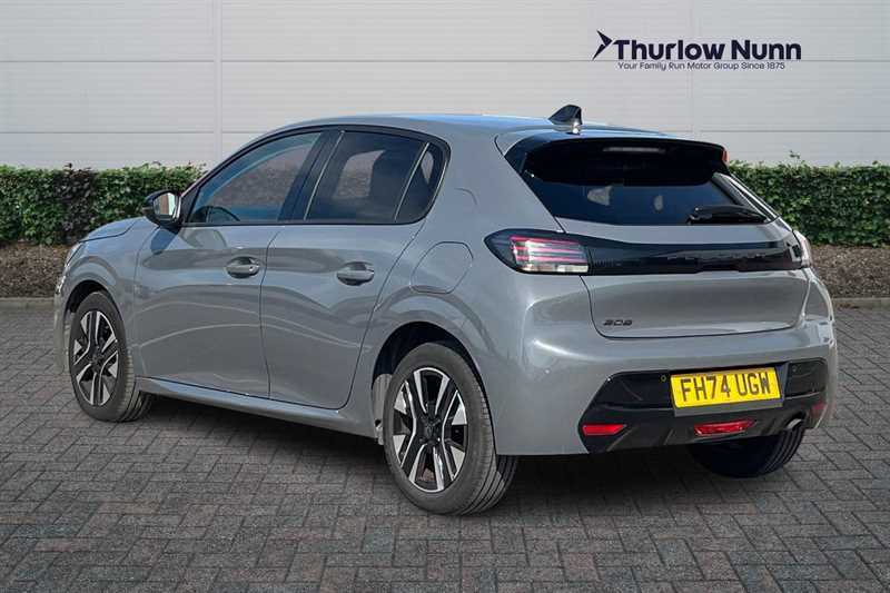 Peugeot 208 1.2 Puretech Allure Hatchback Eu FH74UGW Grey #5