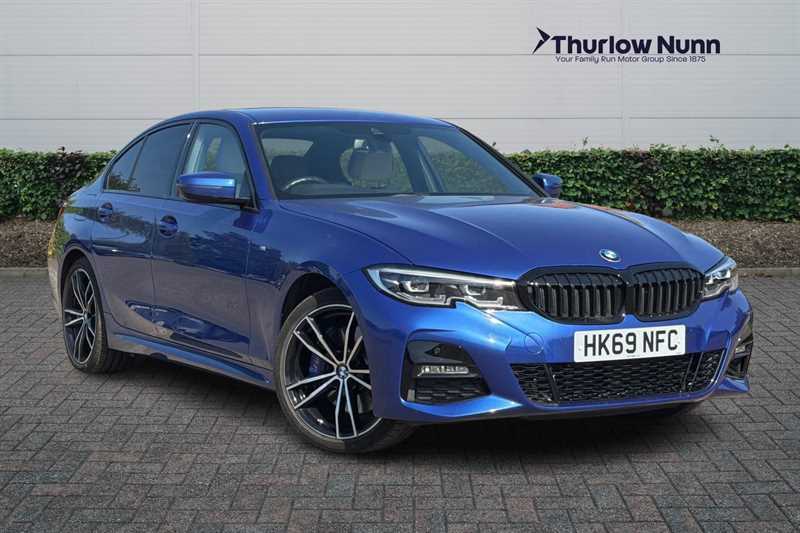 BMW 3 Series 2.0 330E 12Kwh M Sport Saloon Plug-in H Blue