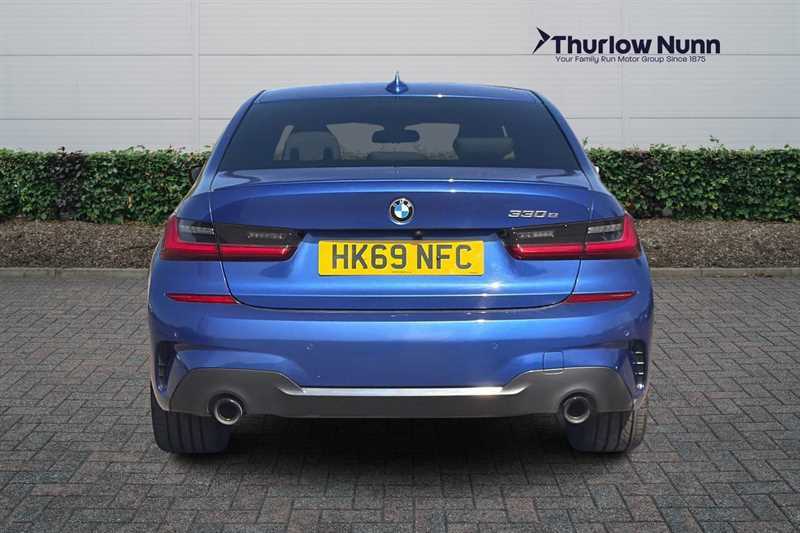 BMW 3 Series 2.0 330E 12Kwh M Sport Saloon Plug-in H HK69NFC Blue #4