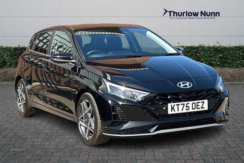 Hyundai I20 1.0 T-gdi Tech Line Hatchback Dct Euro Black