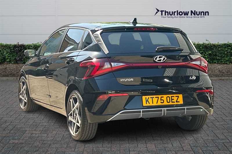 Hyundai I20 1.0 T-gdi Tech Line Hatchback Dct Euro KT75OEZ Black #5