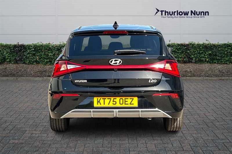 Hyundai I20 1.0 T-gdi Tech Line Hatchback Dct Euro KT75OEZ Black #4