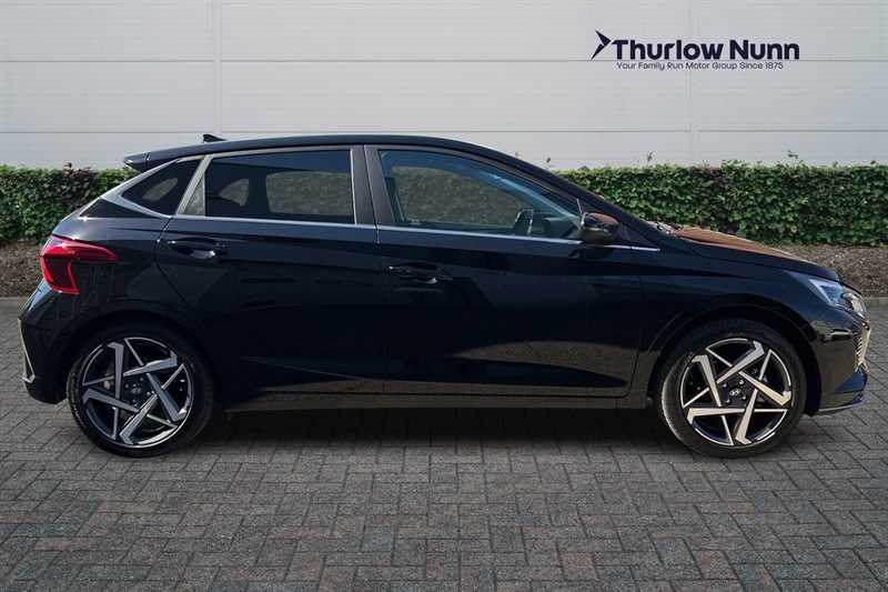 Hyundai I20 1.0 T-gdi Tech Line Hatchback Dct Euro KT75OEZ Black #2