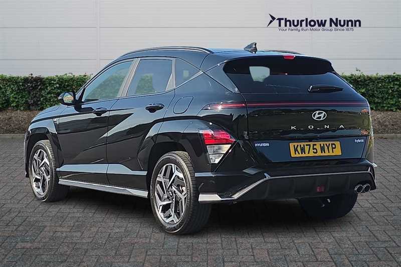 Hyundai Kona 1.6 H-gdi N Line Suv Hybrid Dct Euro 6 Black #5