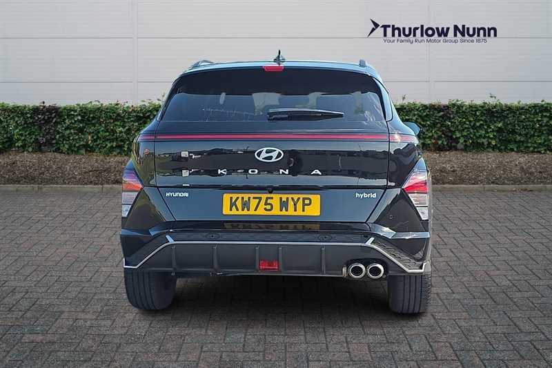 Hyundai Kona 1.6 H-gdi N Line Suv Hybrid Dct Euro 6 Black #4