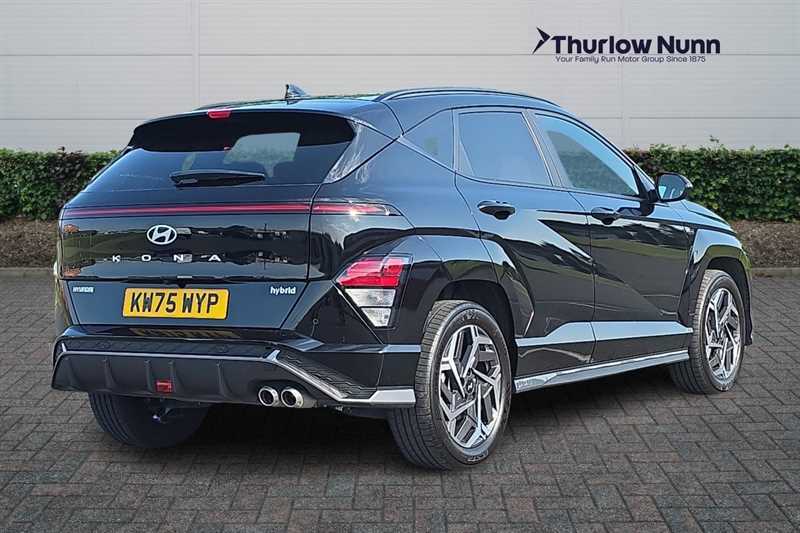 Hyundai Kona 1.6 H-gdi N Line Suv Hybrid Dct Euro 6 Black #3