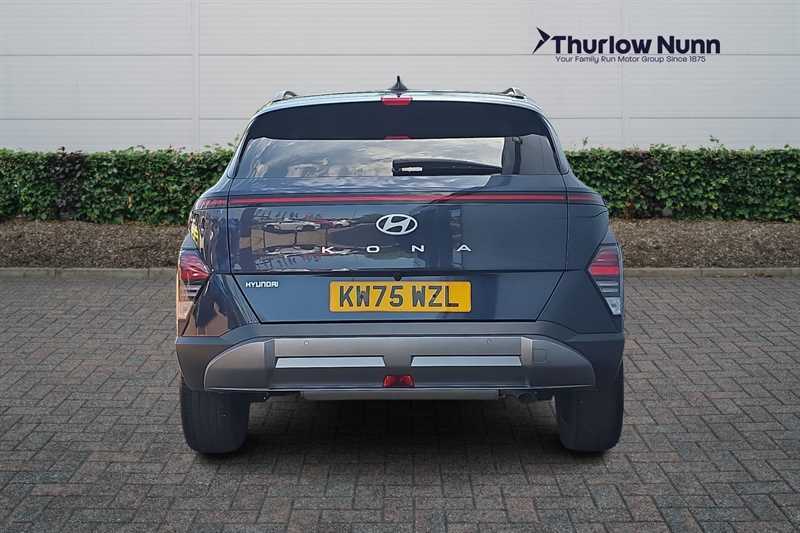 Hyundai Kona 1.6 T-gdi Ultimate Suv Dct Euro 6 Ss KW75WZL Blue #4