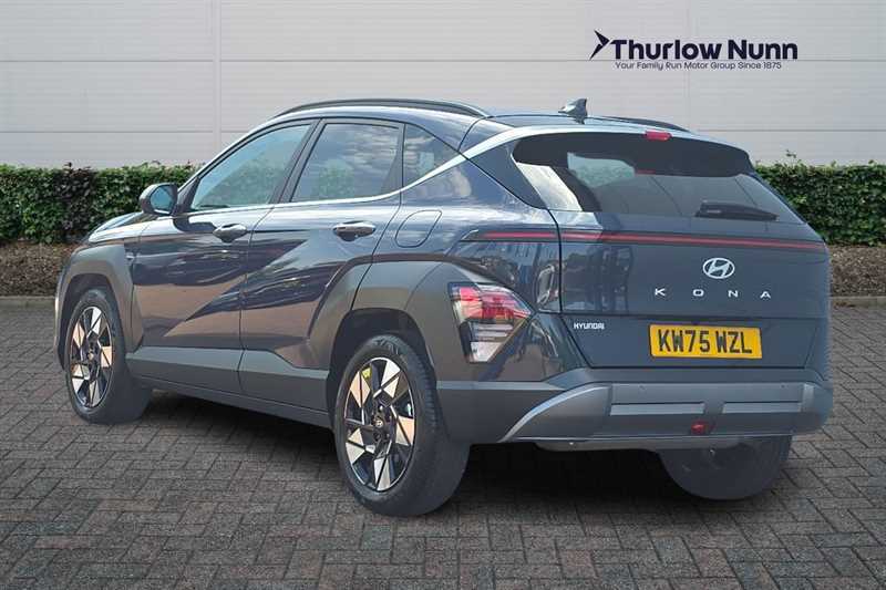 Hyundai Kona 1.6 T-gdi Ultimate Suv Dct Euro 6 Ss KW75WZL Blue #5