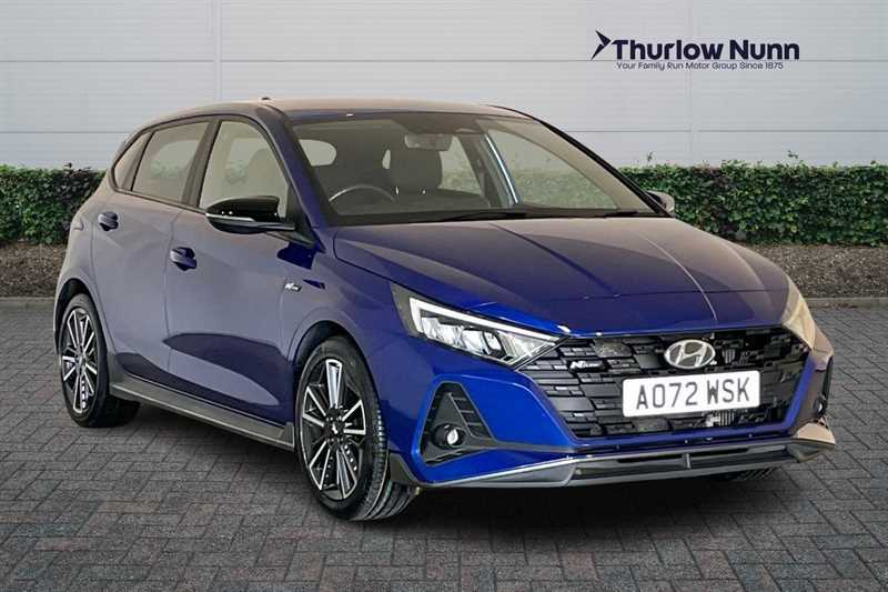 Hyundai I20 1.0 T-gdi Mhev N Line Hatchback Hybrid Blue