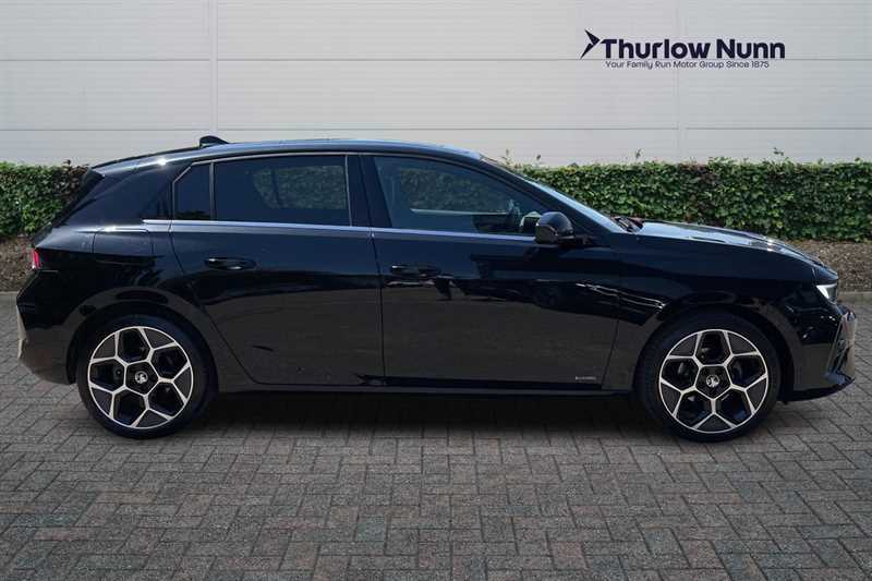 Vauxhall Astra 1.2 Turbo Ultimate Hatchback Euro FY23XUJ Black #2