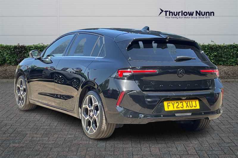 Vauxhall Astra 1.2 Turbo Ultimate Hatchback Euro FY23XUJ Black #5