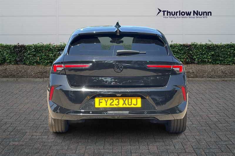 Vauxhall Astra 1.2 Turbo Ultimate Hatchback Euro FY23XUJ Black #4