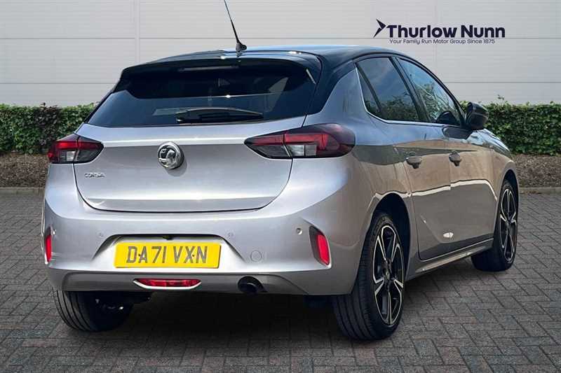 Vauxhall Corsa 1.2 Turbo Elite Nav Premium Hatchback M DA71VXN Grey #3
